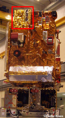 Metop IASI sounder instrument.