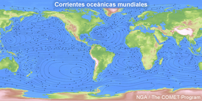 Corrientes oceánicas mundiales
