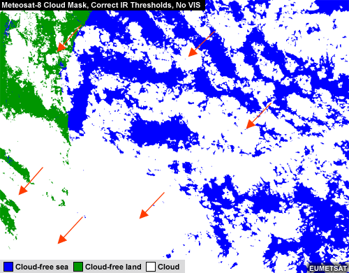 Meteosat Cloud Mask