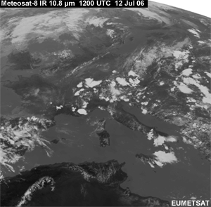 Meteosat IR 10.8 micrometre