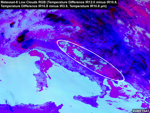 RGB Composite of 3 channels