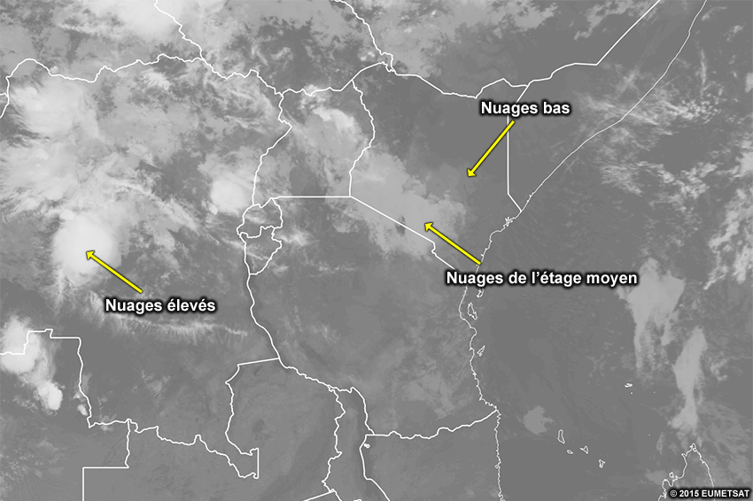 Image infrarouge EUMETSAT sur l’Afrique, 0000 UTC 31 août 2015