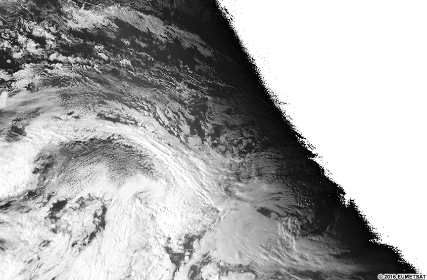 EUMETSAT visible sur l’Afrique, 1800 UTC 19 décembre 2016