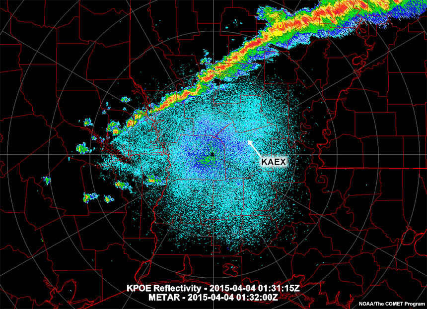 KPOE Radar Reflectivity 4