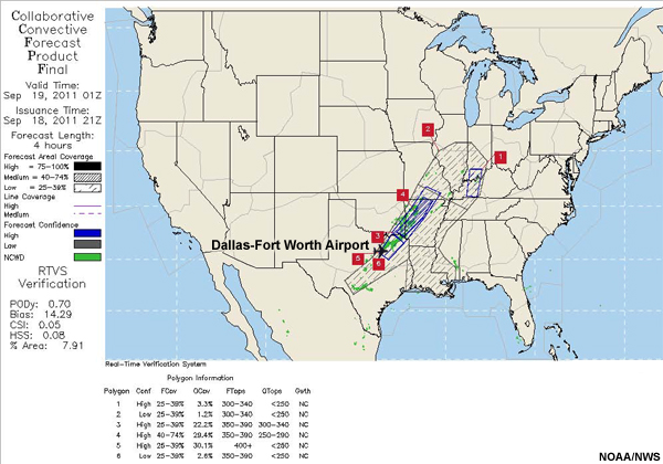 Collaborative Convective Forecast Product issued Sep 18, 2011