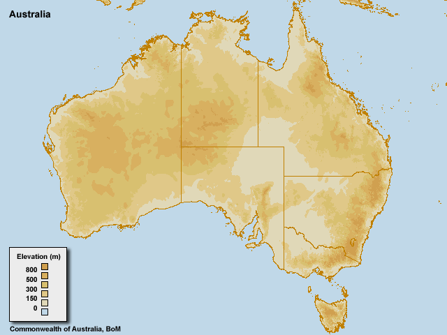 Map of Australia