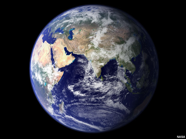 Earth as seen from space Earth as seen from space