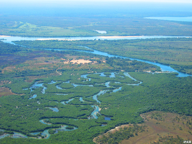 Vista aérea da Amazônia Vista aérea da Amazônia