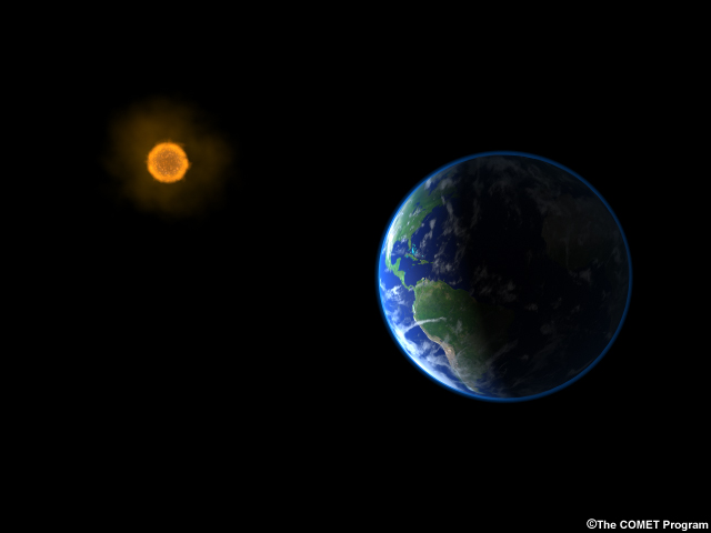 A Terra e o sol A Terra e o sol
