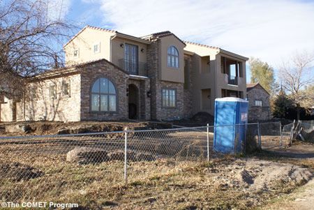 New built house