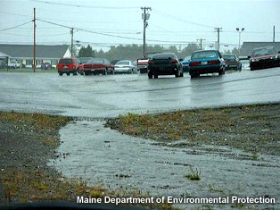 parking lot runoff