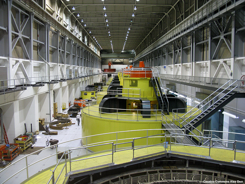 Glen Canyon Dam powerhouse