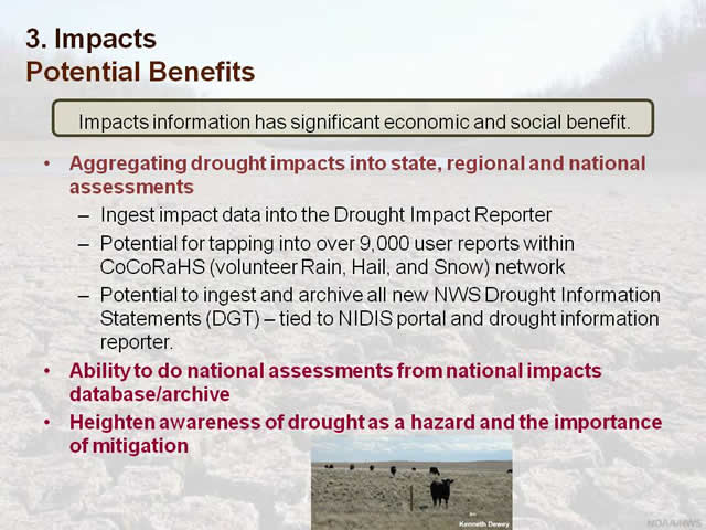 Potential benefits
