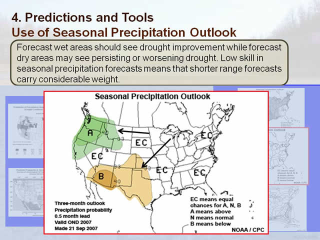 Seasonal precip