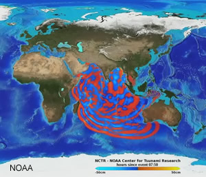 Simulation of the 2004 Indian Ocean tsunami
