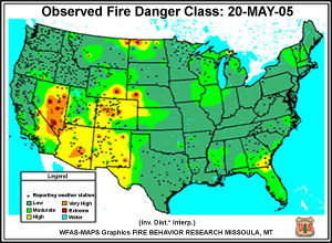 fire danger graphic may 20