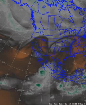 a water vapor satellite image