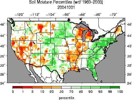 loop of U.S. soil moisture images for 2004 to 2006