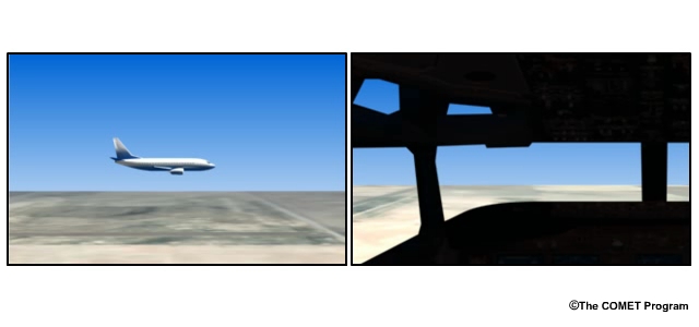 Animation showing impact of ceilings and visibility TAFs
