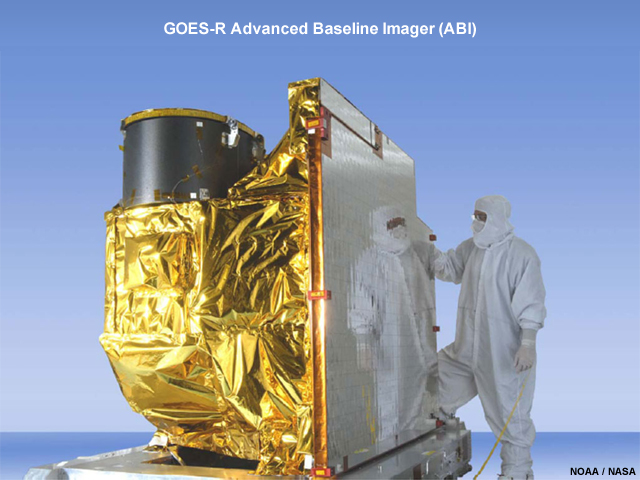 Photo of the GOES-R ABI instrument