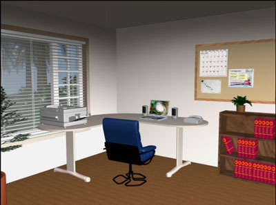 The Castillo's office.