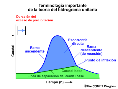 Terminología de la teoría del hidrograma unitario