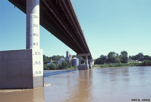 Photo of bridge gauge