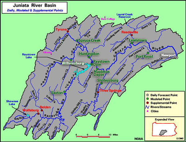 Juniata River basin