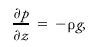 hydrostatic equation