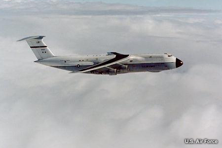 Photo of c-5 transport jet