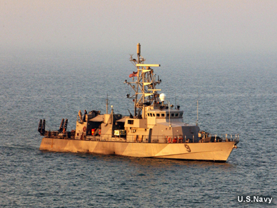 Photo of a Cyclone-class Coastal Patrol boat