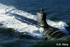 Foto de un submarino