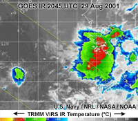 TRMM VIRS IR Temperature