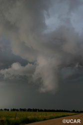 Severe thunderstorm over eastern plains of Colorado, June 10 2004. copyright UCAR