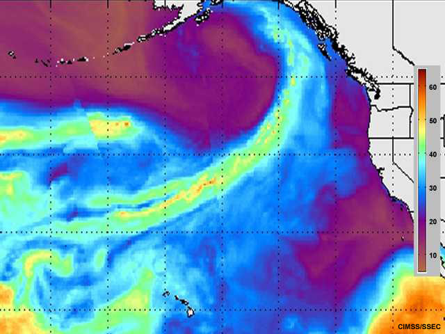 Animación de vapor de agua integrado para ejercicio de comparación