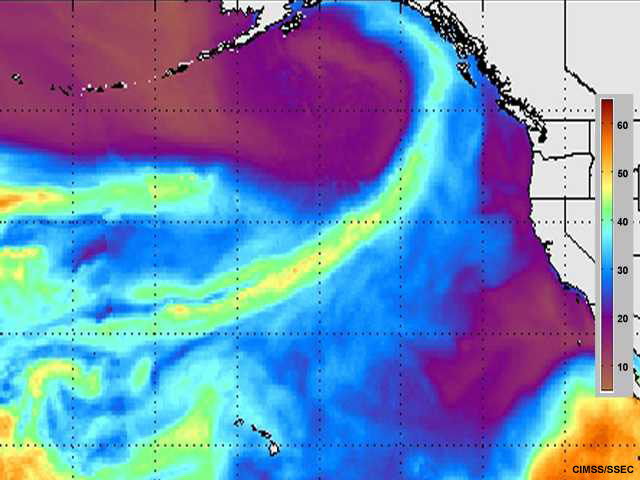 Animación de vapor de agua integrado para ejercicio de comparación