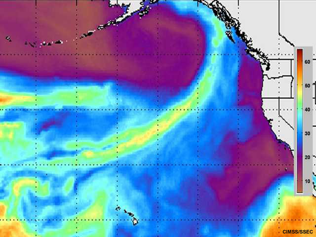 Animación de vapor de agua integrado para ejercicio de comparación