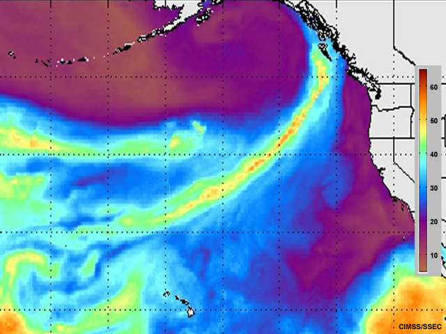 Animación de vapor de agua integrado para ejercicio de comparación
