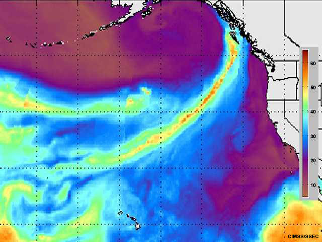 Animación de vapor de agua integrado para ejercicio de comparación