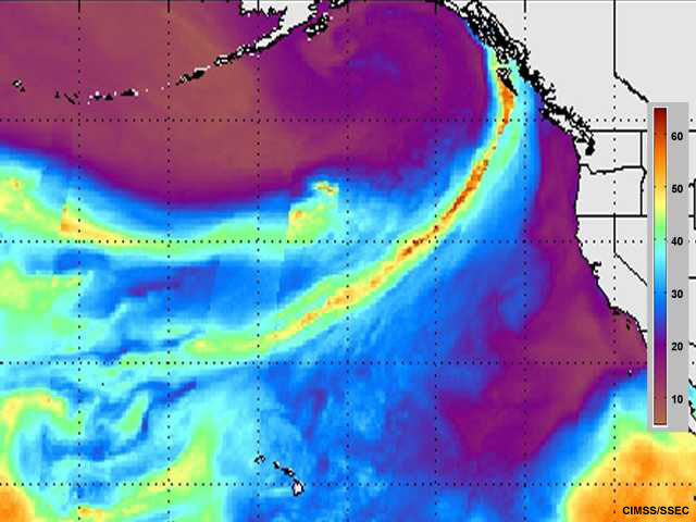 Animación de vapor de agua integrado para ejercicio de comparación