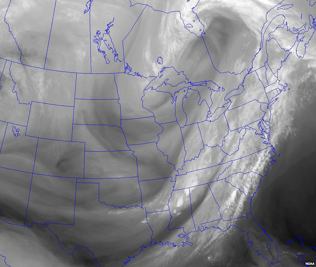 Satellite loop for 2014 October 29.