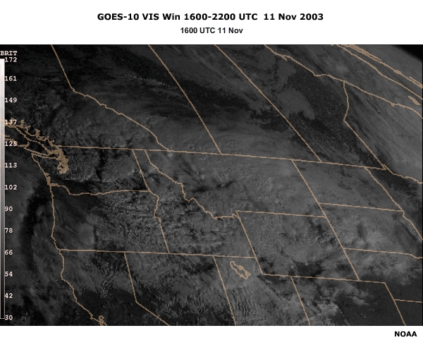 GOES-10 VIS Win 16-22 UTC 11 Nov 2003