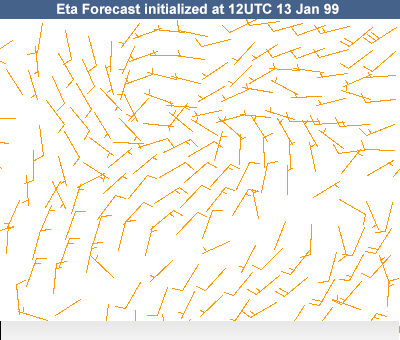 10m Winds (kts) overlay