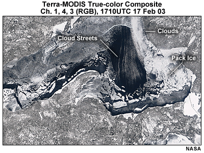 Terra-MODIS RGB composite image, 1710 UTC, 17 February 2003