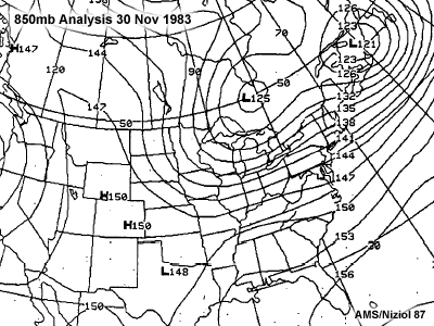 850mb, 30 November 1983