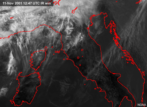 ir window channel with hardly discernable contrails.