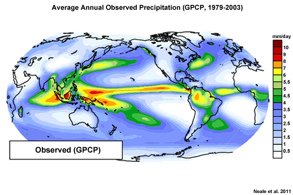 Global Mean Precipitation and Precipitation Bias in 1-degree and 2-degree CCSM4 Simulations