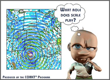 What role does scale play? graphic