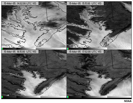 Esta imagen muestra niebla en el canal visible del GOES-8