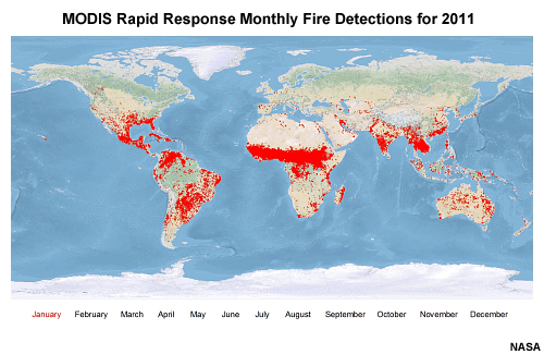 wildfire patterns